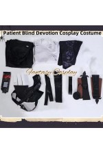Identity V Psychologist Discipline and Patient Emil Blind Devotion Cosplay Costumes